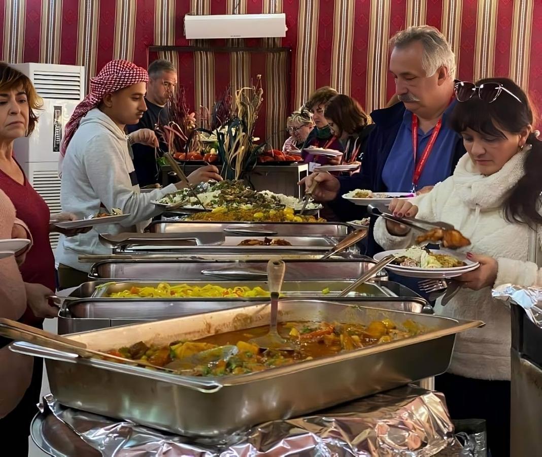 مخيم جبل بردى Jabal Burdah Camp Hotel Rum vádi Kültér fotó